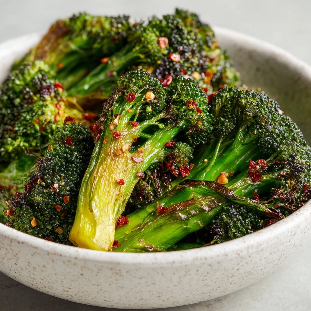 Spicy Roasted Broccoli Recipe - Recipe Image