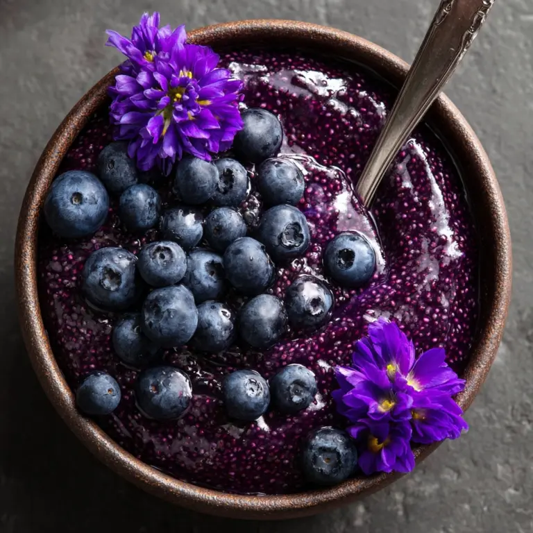 Homemade Blueberry Chia Seed Jam Recipe