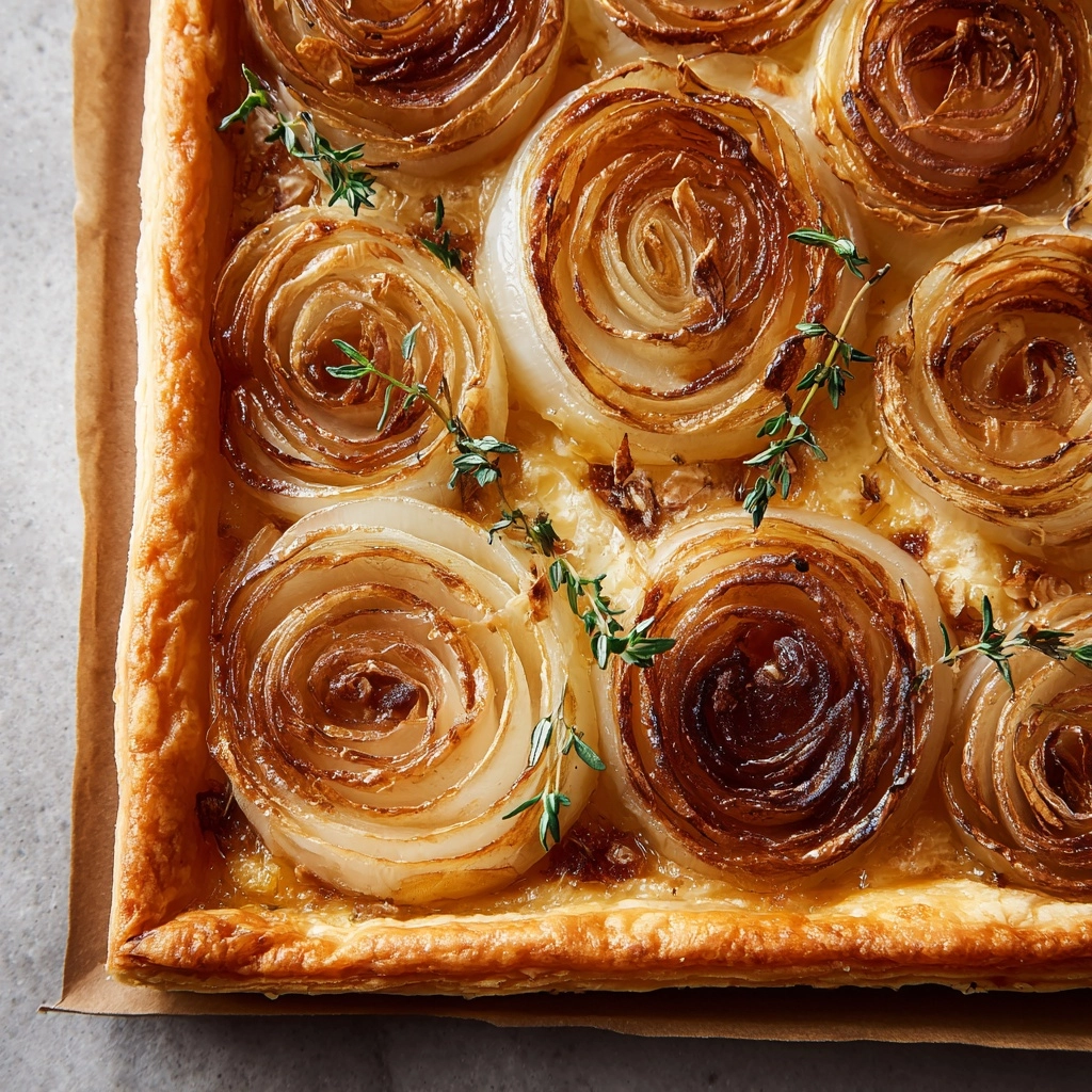 Caramelized Onion and Gruyère Tart Recipe - Recipe Image