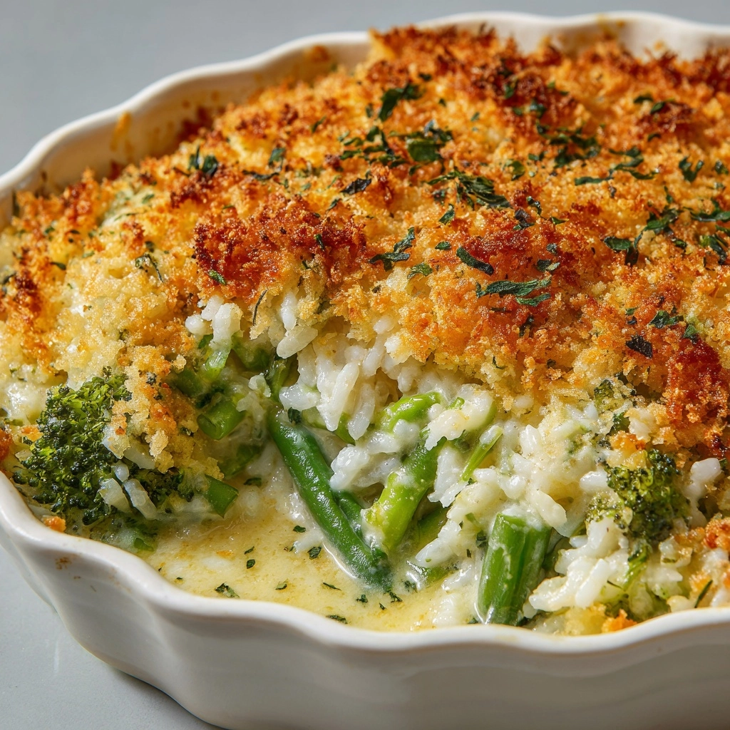Broccoli Rice Casserole Recipe - Recipe Image