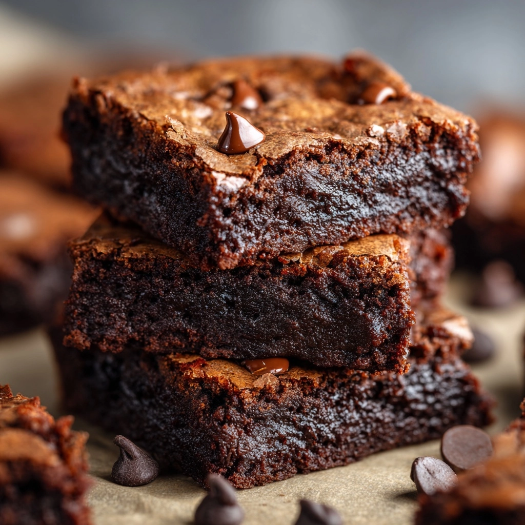 Vegan Zucchini Brownies Without Added Sugar Recipe