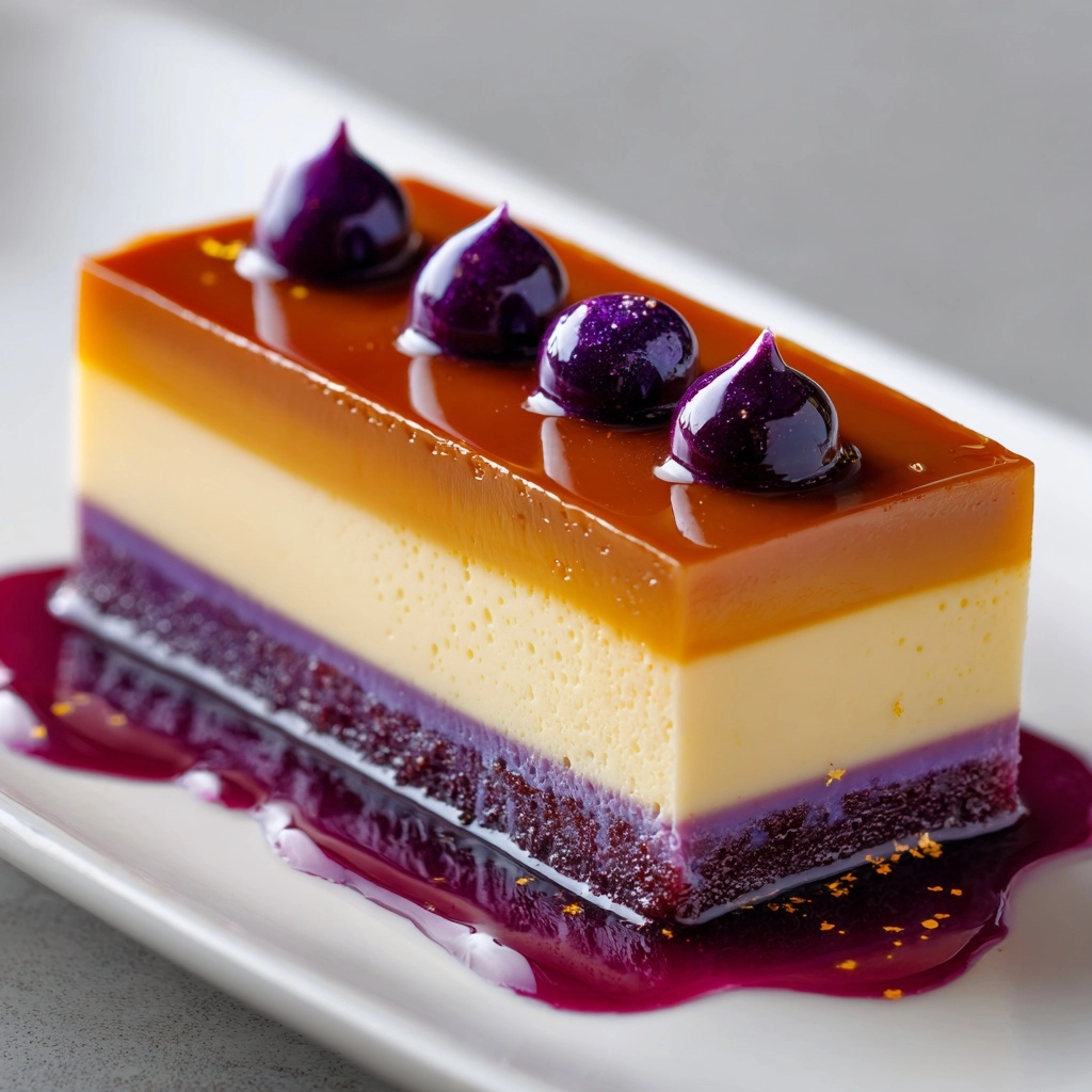 Ube Biko Leche Flan Recipe