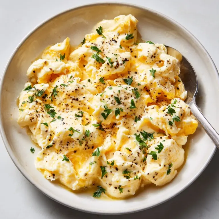 French-Style Scrambled Eggs Recipe