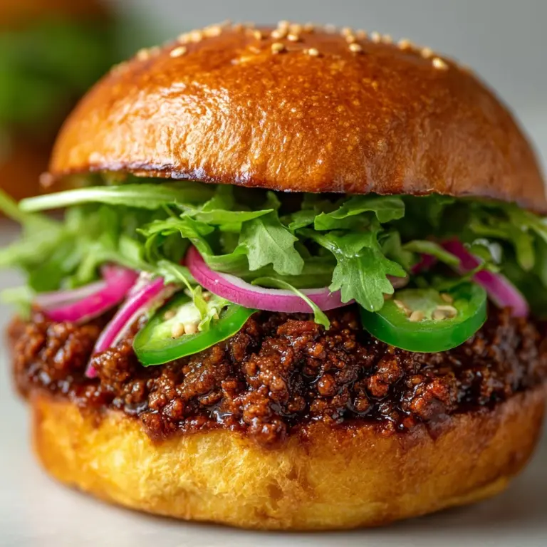 Teriyaki Beef Burger Recipe