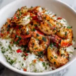 Garlic Parmesan Shrimp Rice Bowls Recipe