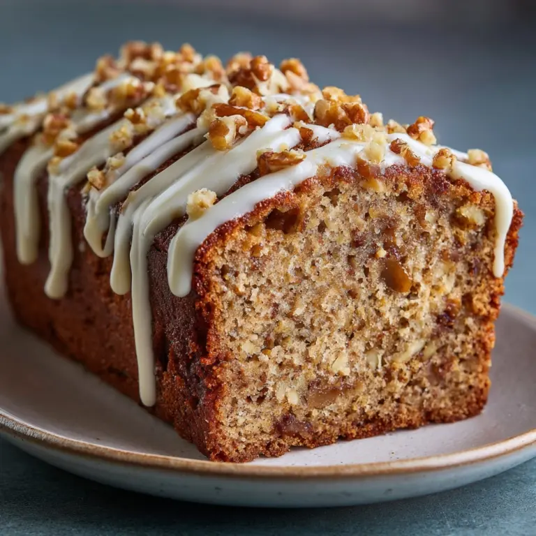 Hummingbird Bread with Cream Cheese Frosting Recipe