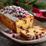 Christmas Cranberry Pound Cake Recipe