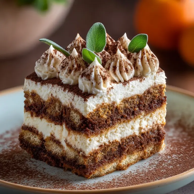 Pumpkin Pie Tiramisu Recipe
