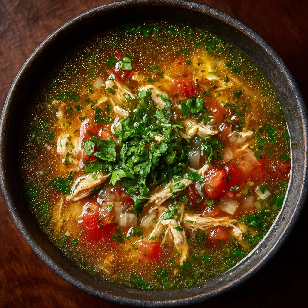 Green Chicken Enchilada Soup Recipe