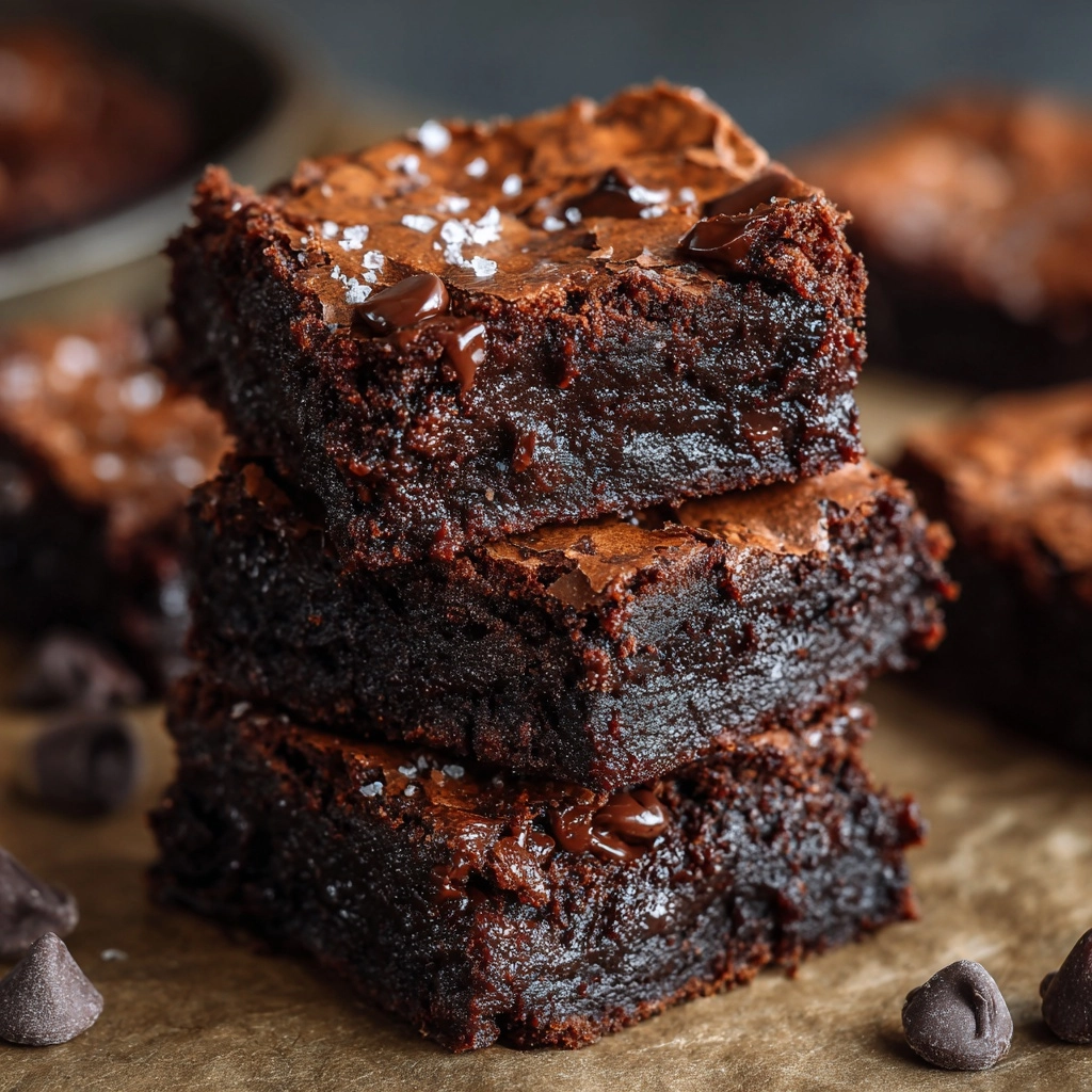 Vegan Zucchini Brownies Without Added Sugar Recipe - Recipe Image