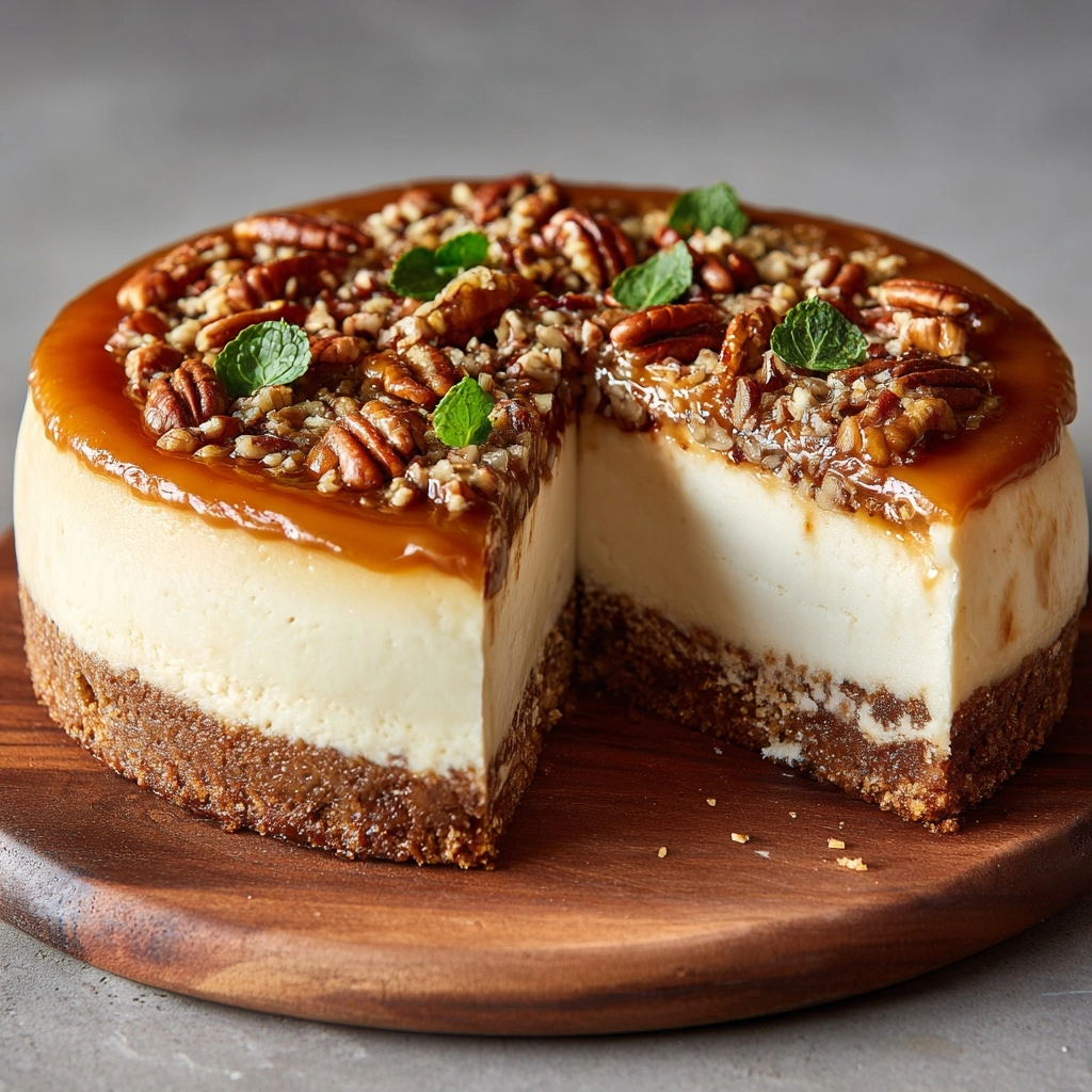 Butter Pecan Cheesecake Recipe