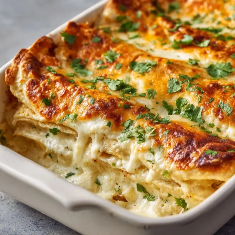 Simple Sour Cream Chicken Enchiladas Recipe