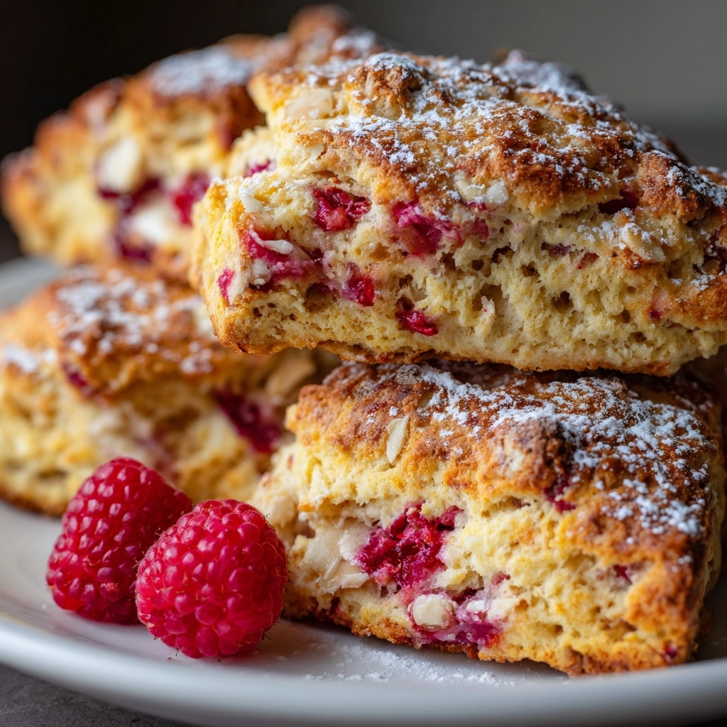 Strawberry Rhubarb Scones Recipe