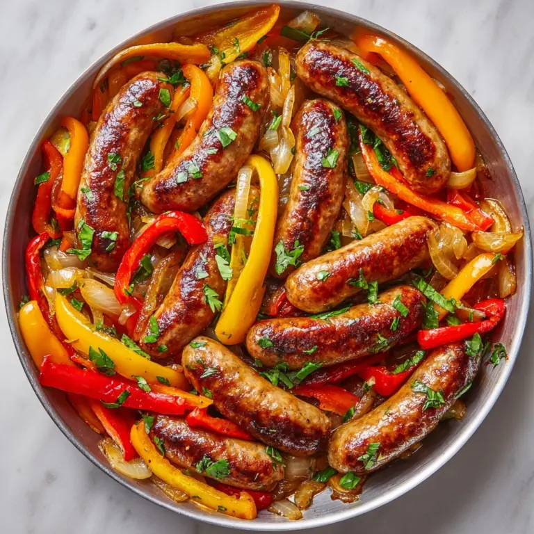 Sausage and Peppers Skillet Recipe