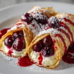 Cherry Cheesecake Chimichangas Recipe