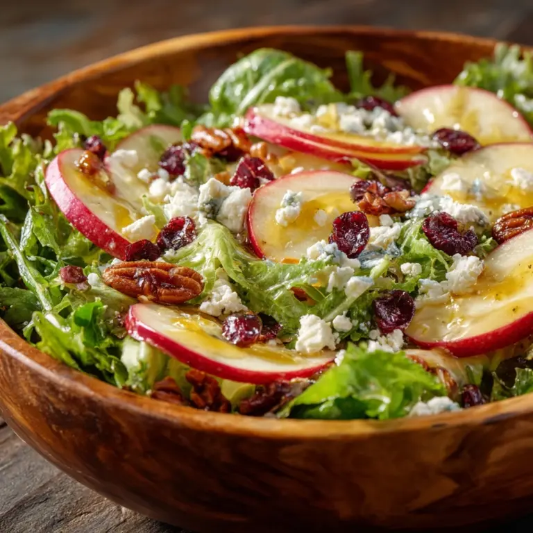 Honeycrisp Apple and Feta Salad Recipe