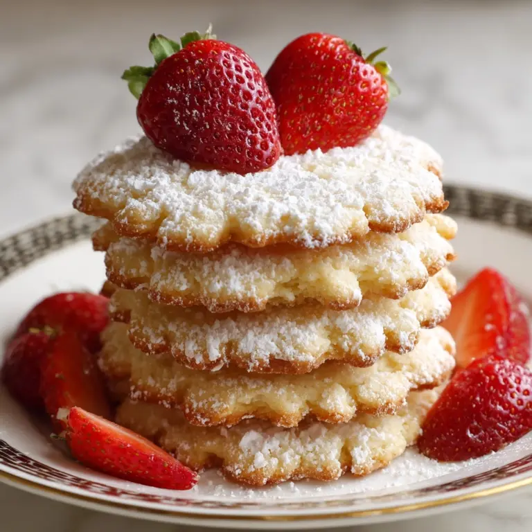 Strawberry Shortbread Cookies Recipe