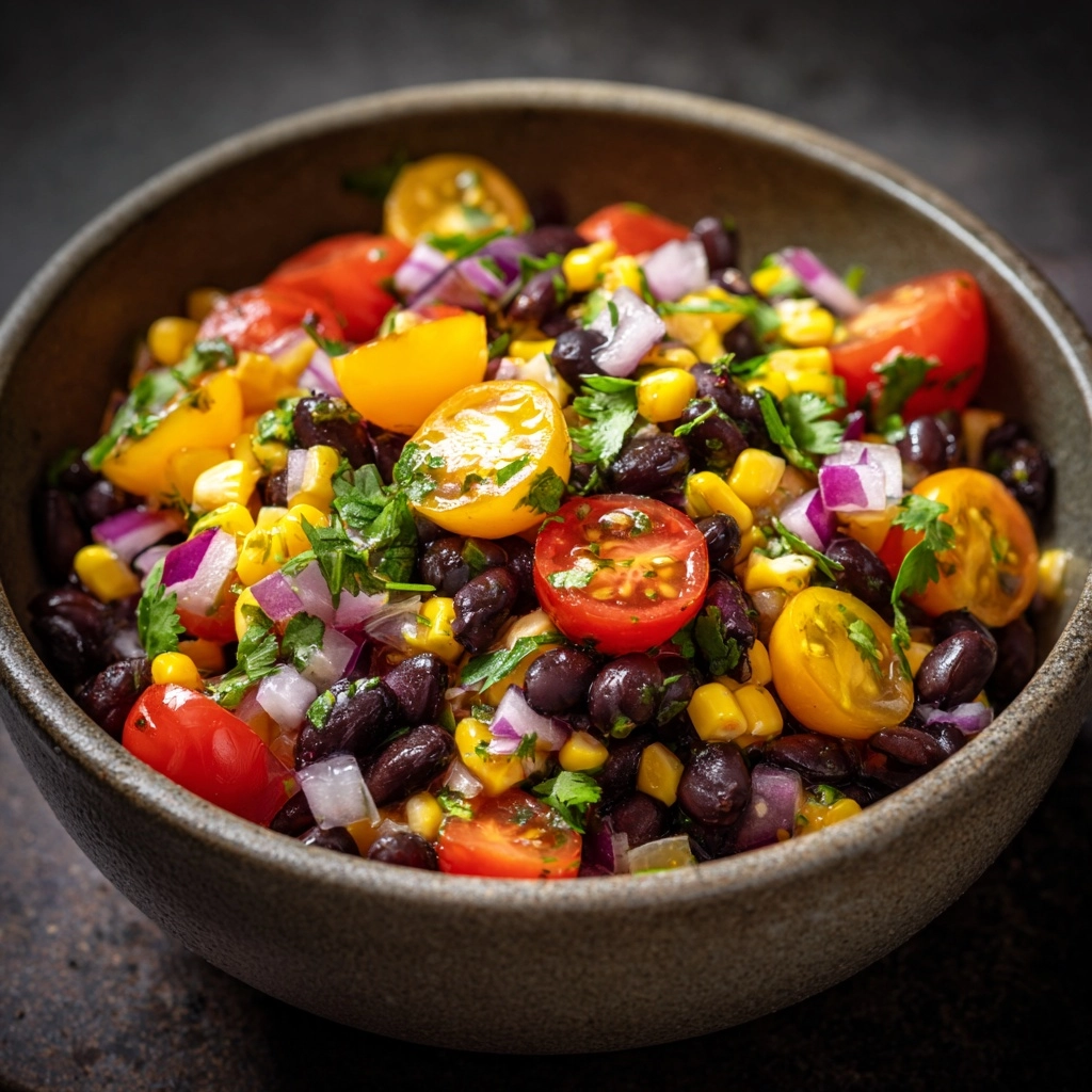 Black Bean Corn Salad Recipe - Recipe Image