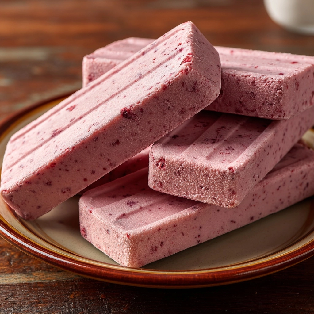 Strawberry and Yogurt Frozen Dog Treats Recipe