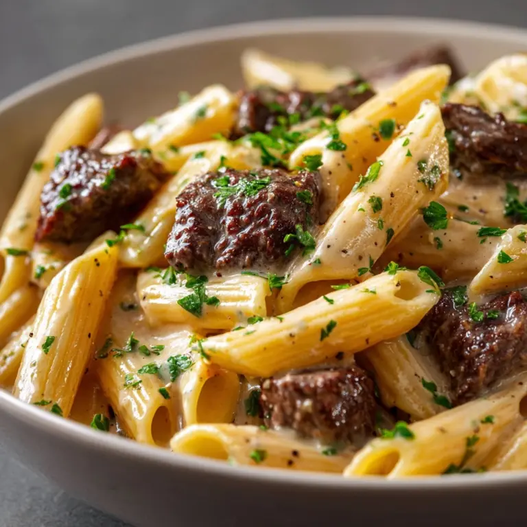 Creamy Slow Cooker Beef Pasta Recipe