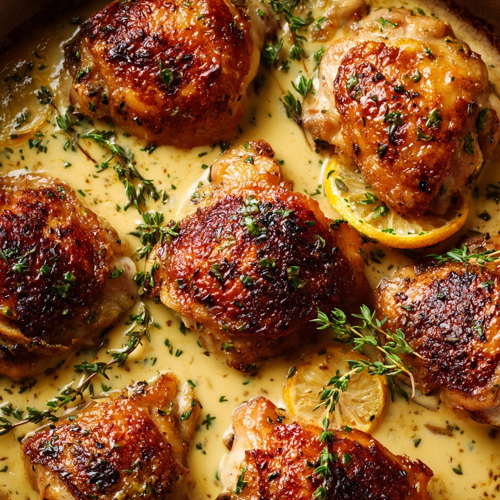 Lemon Cream Chicken Recipe - Recipe Image
