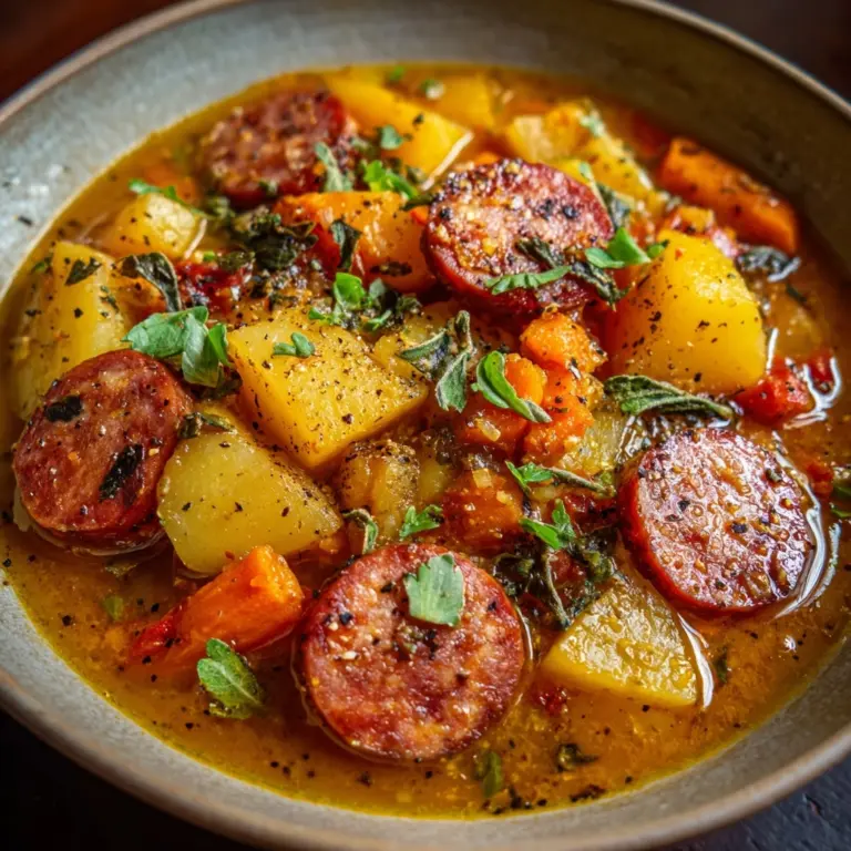 Kielbasa Potato Soup Recipe