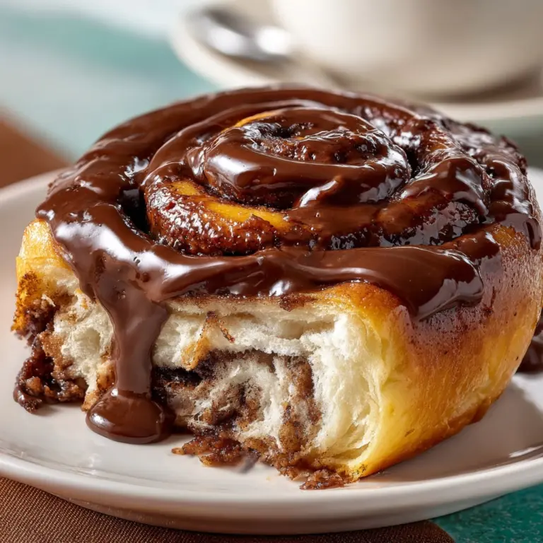 Irresistible Chocolate Cinnamon Rolls: Soft, Gooey & Rich Recipe