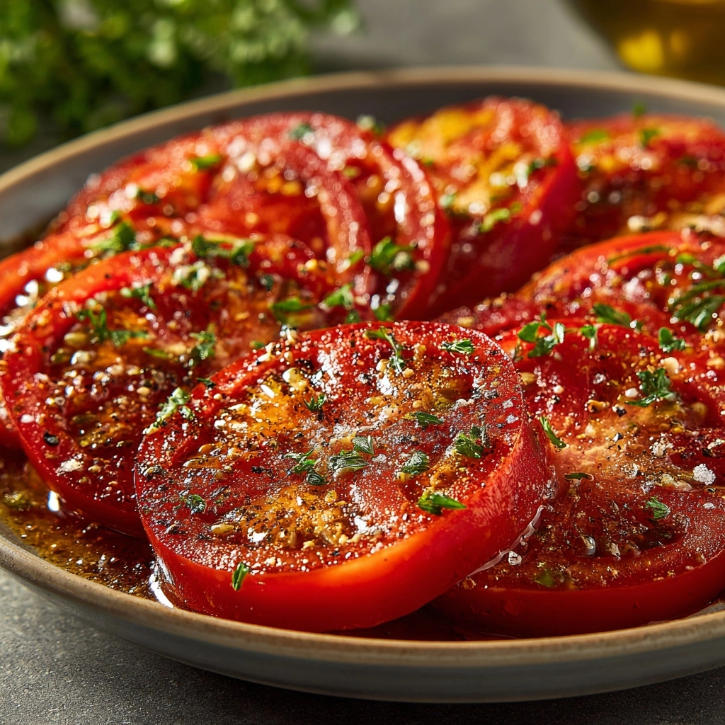 Fried Red Tomatoes Recipe