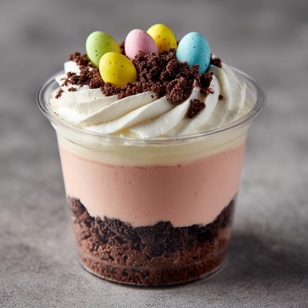 Easter Dirt Cups Recipe