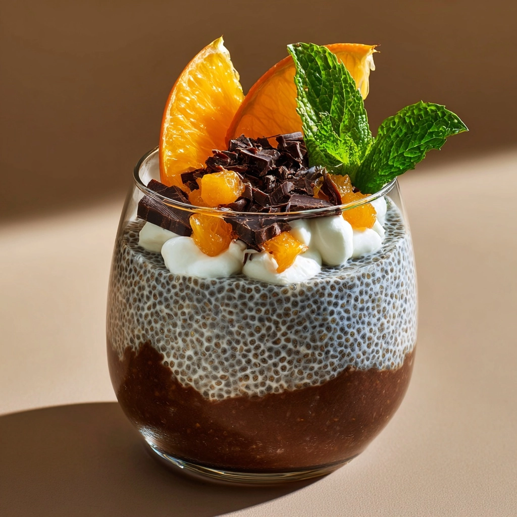 Chocolate Orange Chia Pudding Recipe