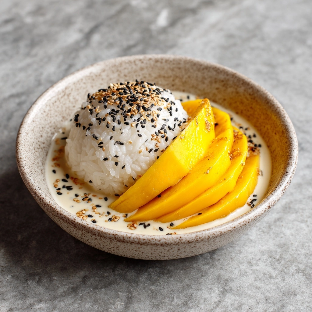 Mango Sticky Rice Recipe - Recipe Image