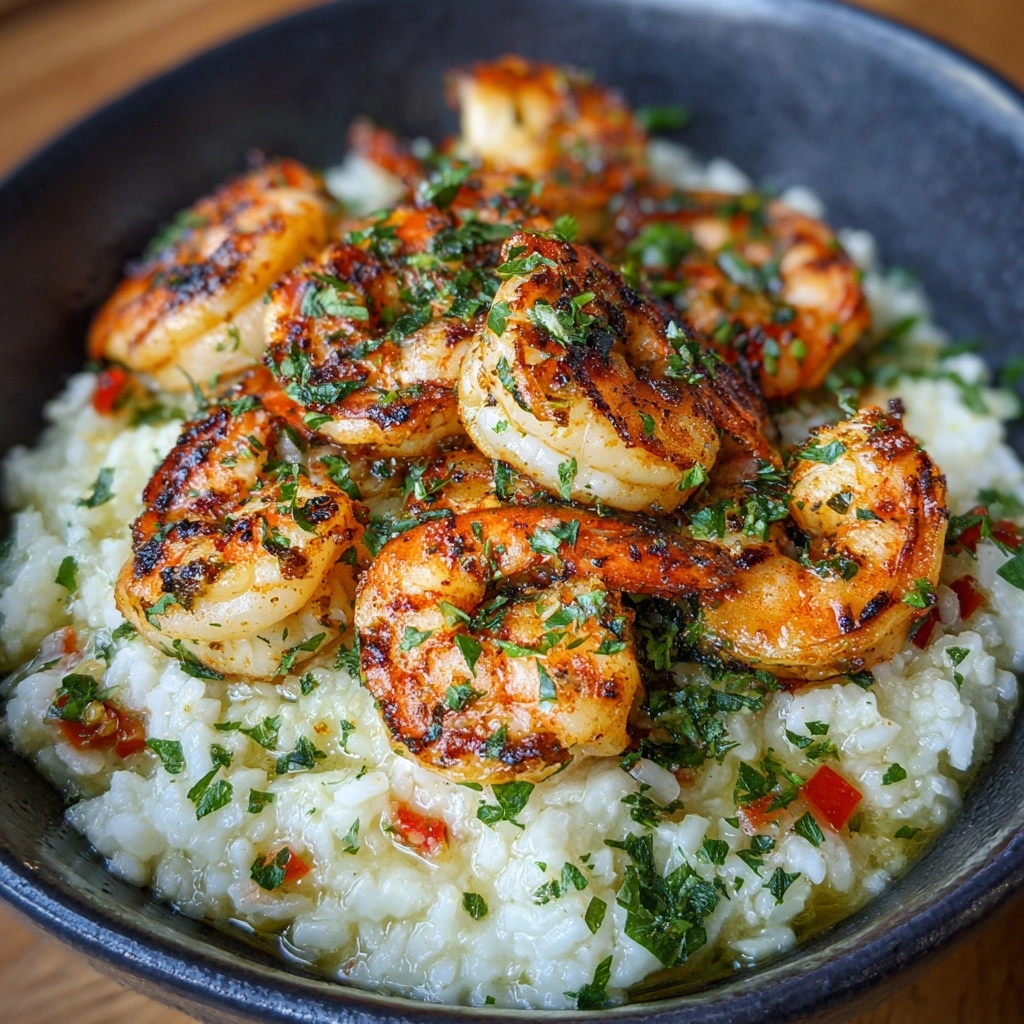 Garlic Parmesan Shrimp Rice Bowls Recipe - Recipe Image