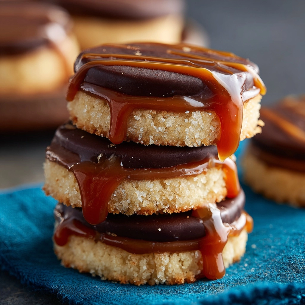 Homemade Twix Cookies Recipe - Recipe Image