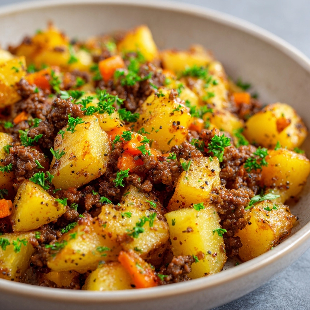 Ground Beef and Potatoes Recipe - Recipe Image