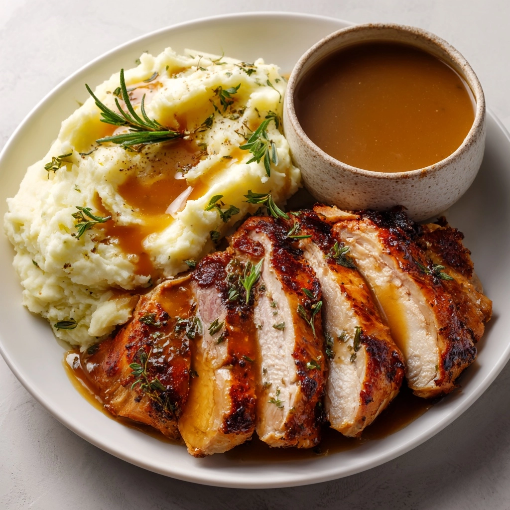 Easy Turkey Gravy Recipe - Recipe Image