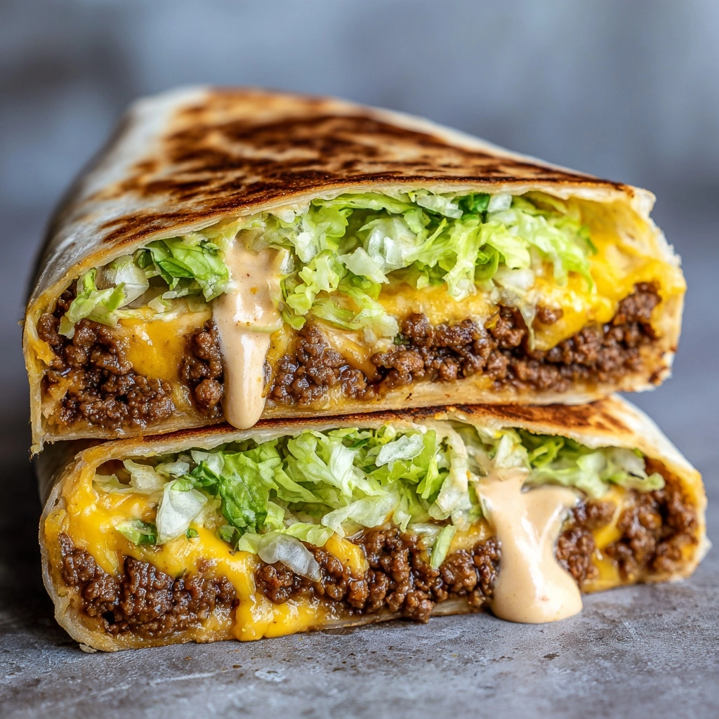 Homemade Big Mac Wraps Recipe - Recipe Image