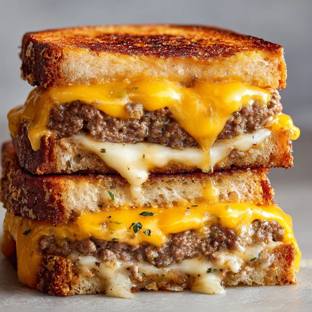 Classic Patty Melt Burger with Secret Sauce Recipe