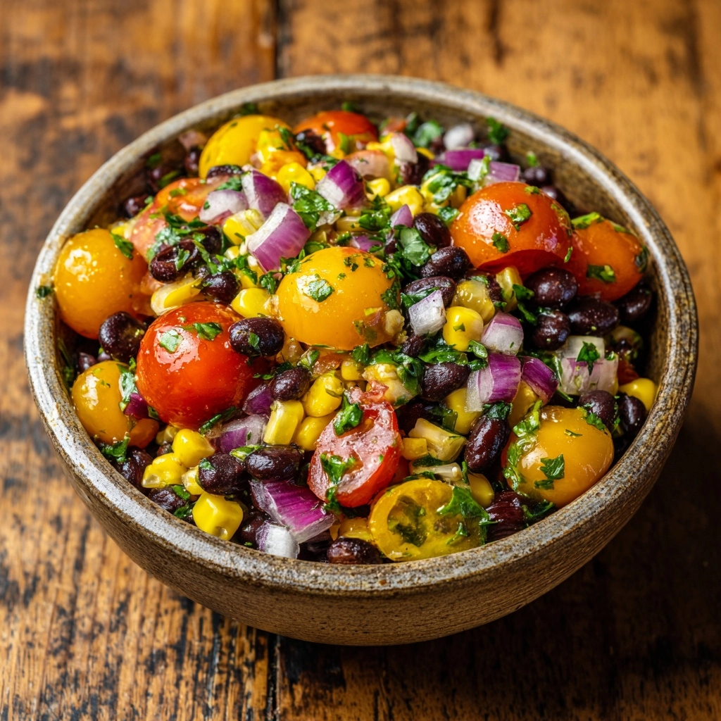 Black Bean Corn Salad Recipe - Recipe Image