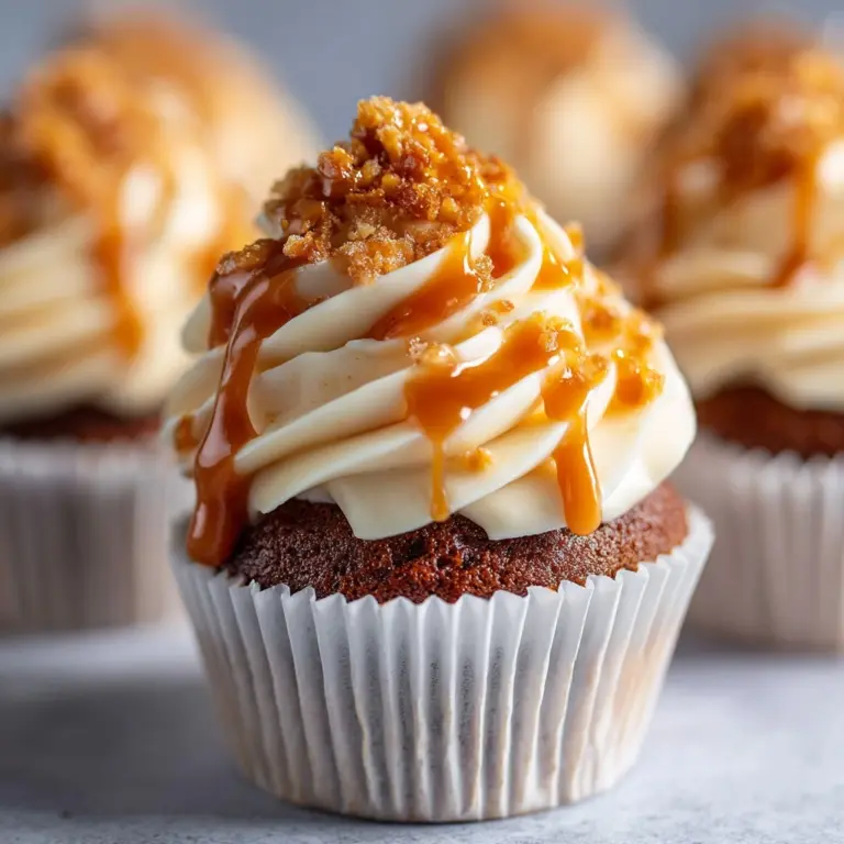 Sticky Toffee Pudding Cupcakes Recipe