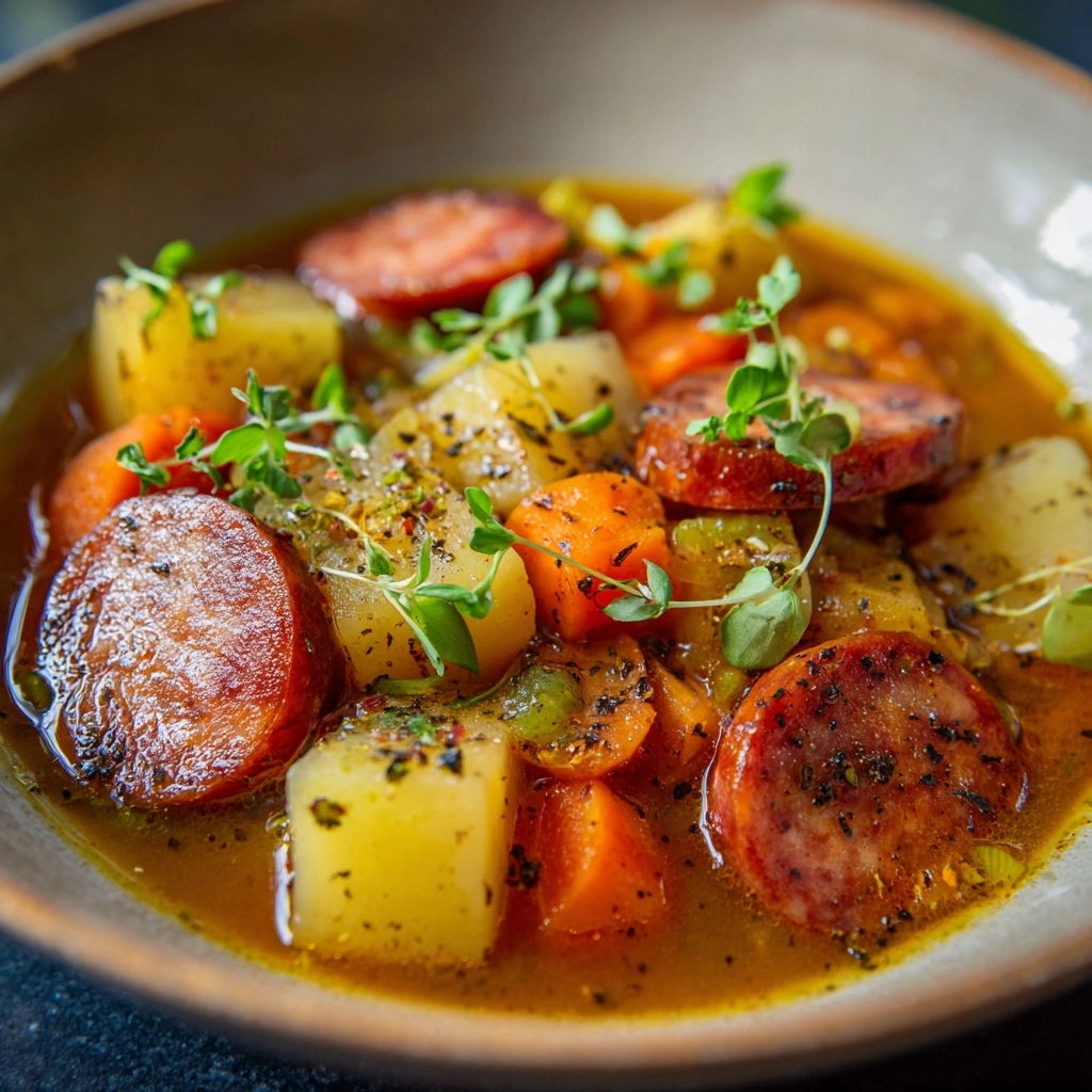Kielbasa Potato Soup Recipe - Recipe Image