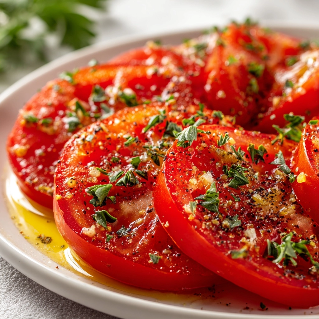 Fried Red Tomatoes Recipe - Recipe Image