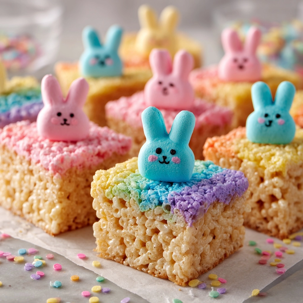 Easter Rice Krispie Treats Recipe - Recipe Image