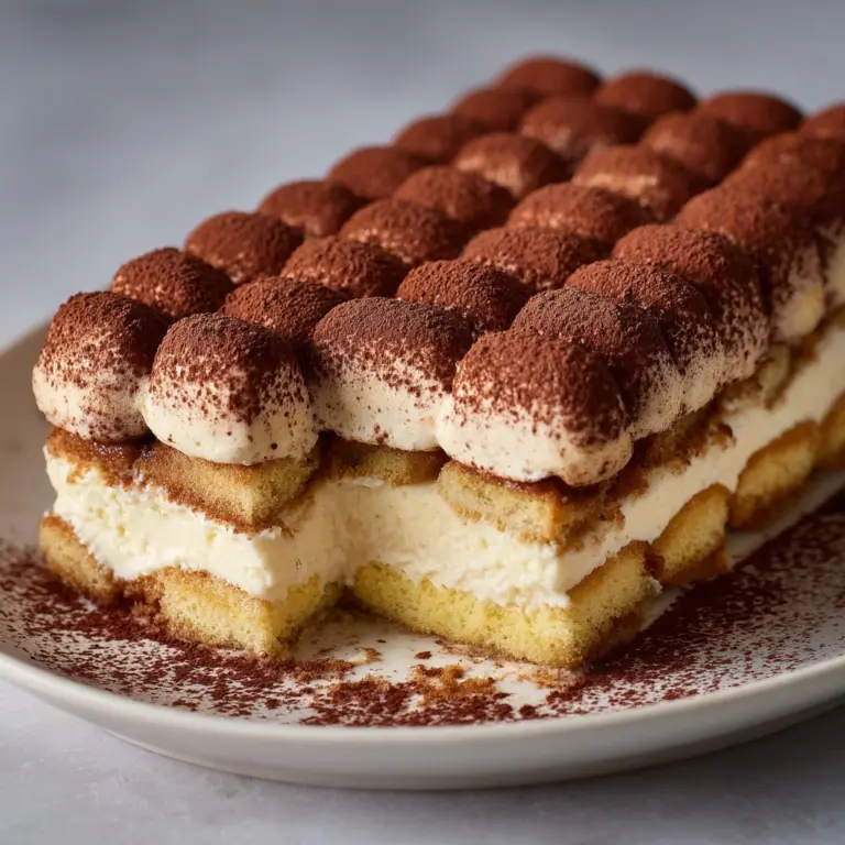 Authentic Italian Tiramisu Recipe