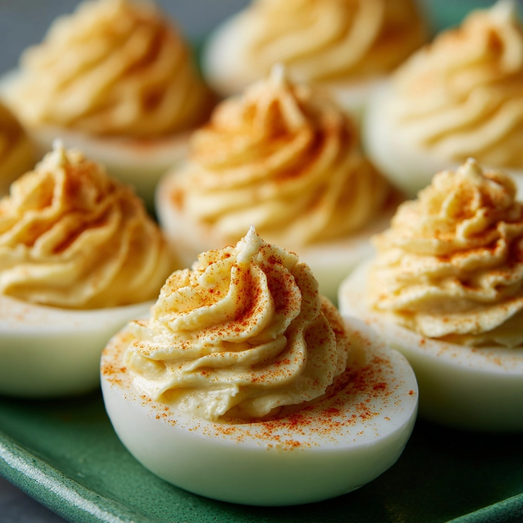 Pickle-Brined Deviled Eggs Recipe - Recipe Image