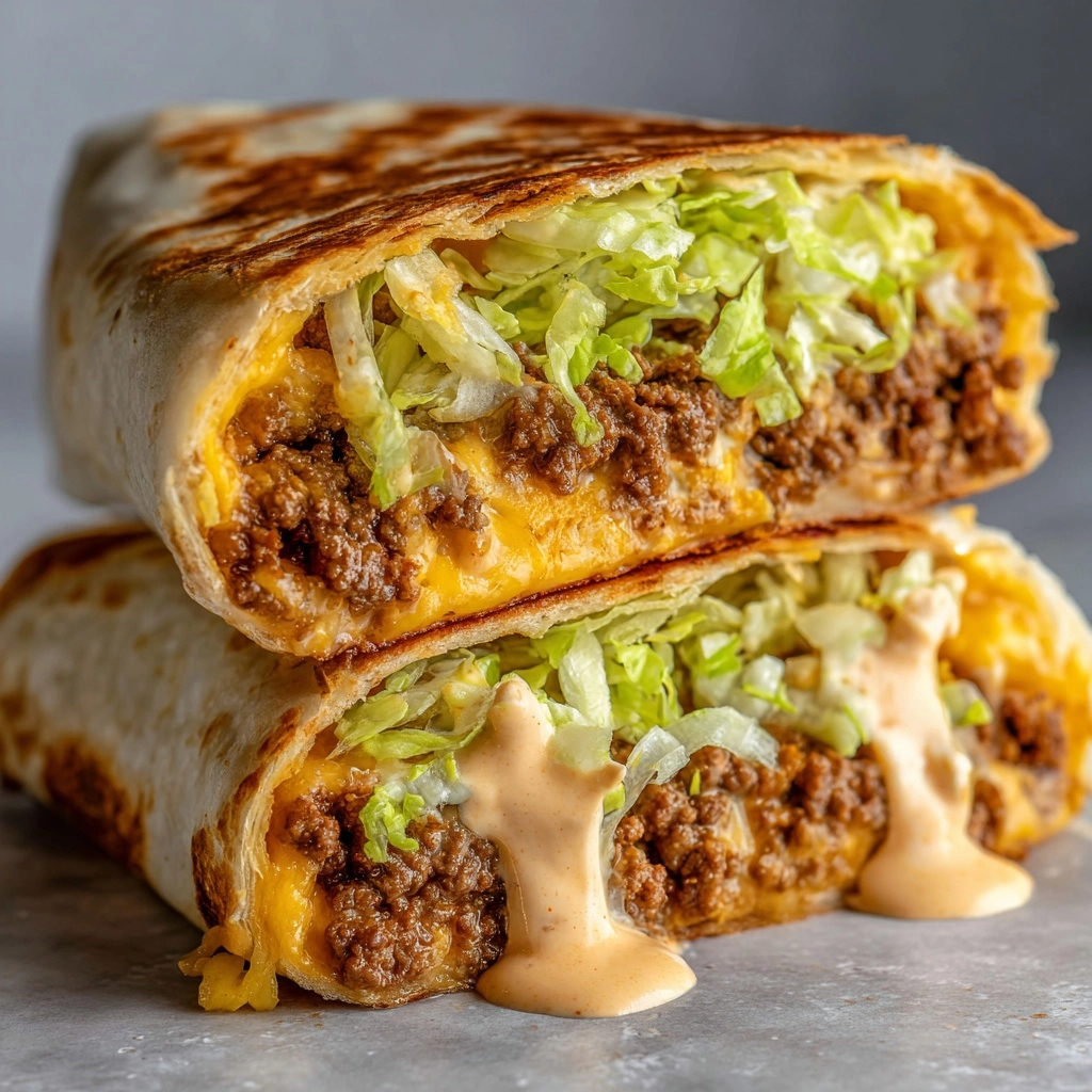 Homemade Big Mac Wraps Recipe