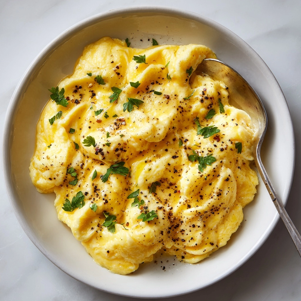 French-Style Scrambled Eggs Recipe - Recipe Image