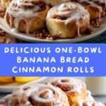 One-Bowl Banana Bread Cinnamon Rolls Recipe