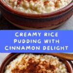 Comforting Creamy Rice Pudding with Cinnamon Recipe