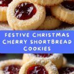 Christmas Cherry Shortbread Cookies Recipe