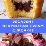 Heavenly Neapolitan Cream Cupcakes Recipe